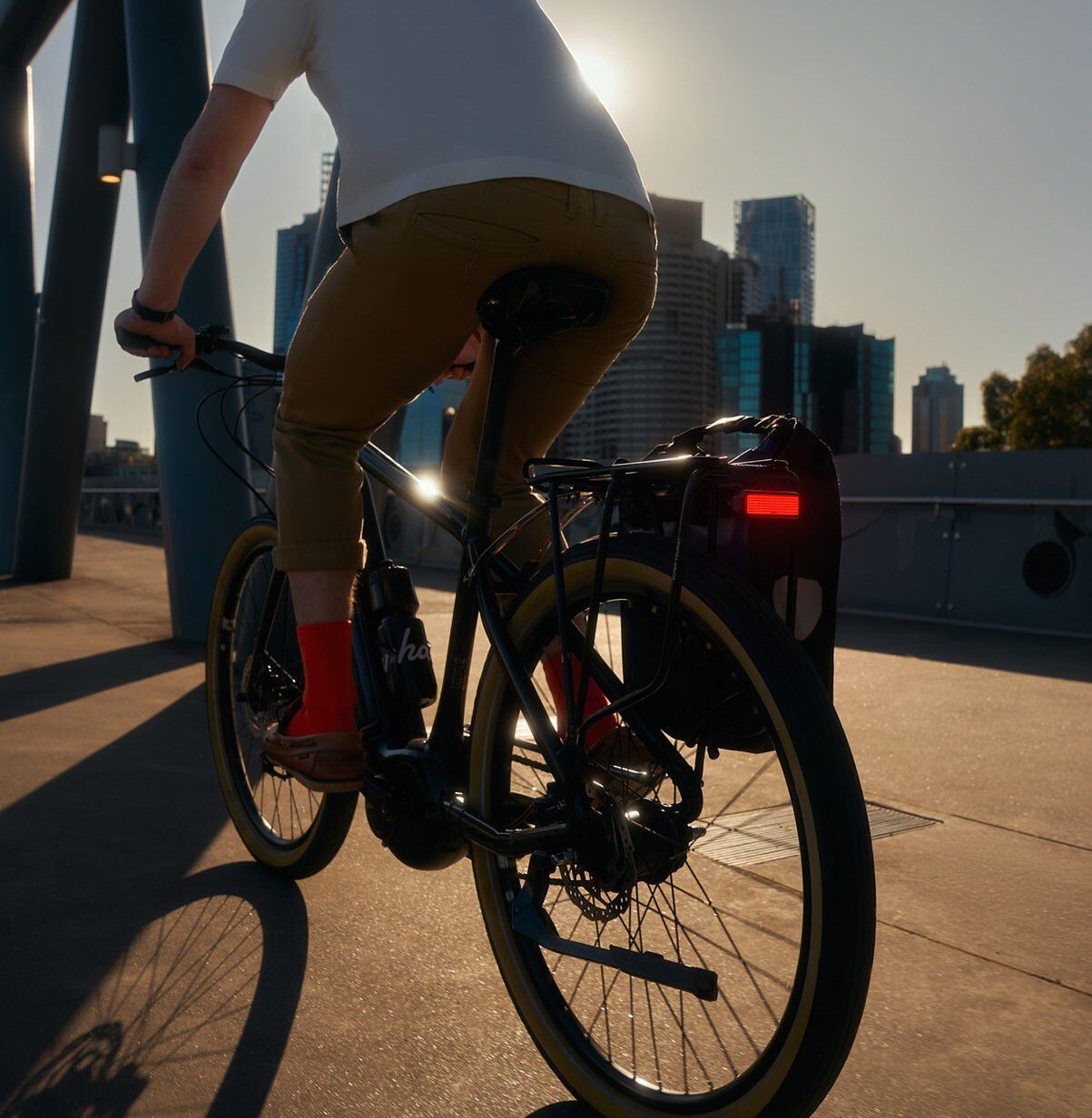 Rücklicht Blinder Link Rack Mount / black