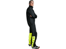 GLIDEWHEEL GTX Herren-Regenhose / black/neon yellow / L