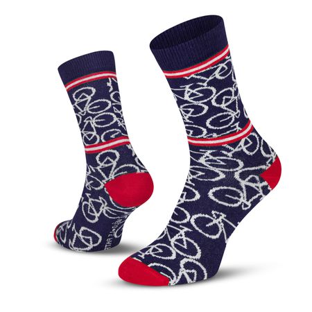 Bicycle Socks / indigo blue / 39-42