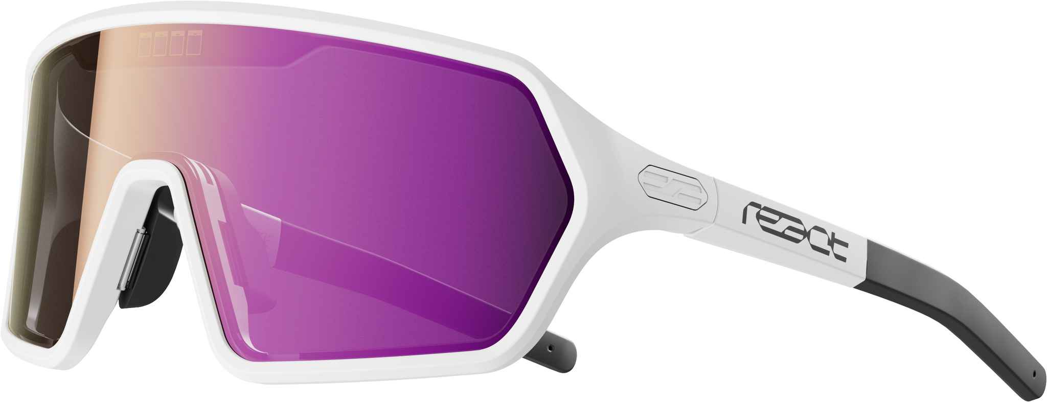 REV Sportbrille , nova white - Hauptansicht