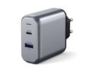 DUAL PORT 30W Ladegerät USB-A / USB-C / grau