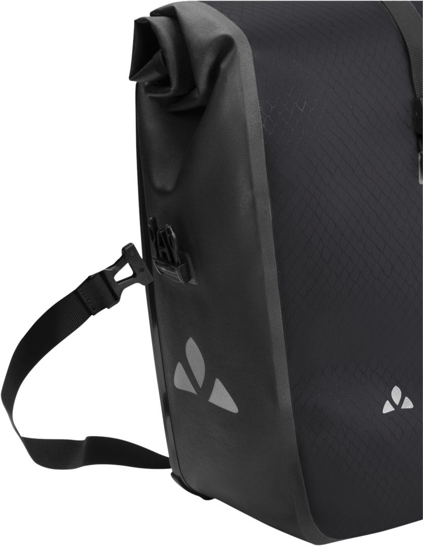 Aqua Back Single, recyceltes Hauptmaterial / black / 24 l