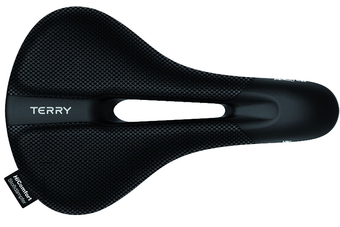 Sattel Fisio ClimaVent Gel Man / schwarz / 187 mm, Max.12-15 cm