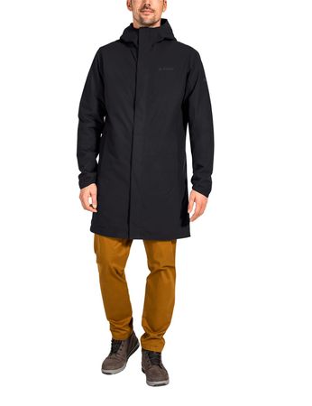 CYCLIST PADDED Herren-Regenparka / black / M