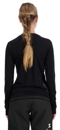 REDWOOD ENDURO Damen-Langarmshirt / limelight camo/black / L