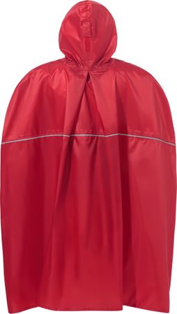 GRODY II Kinder-Regenponcho / red / M
