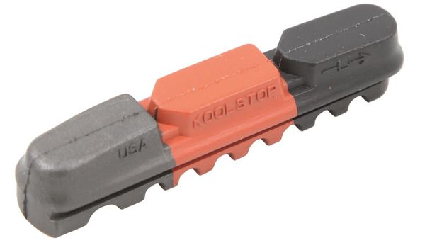 DURA PADS Rennvelo-Ersatzbremsbeläge, triple Compound / grau rot schwarz
