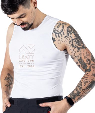Shirt Sleeveless Base / white / L