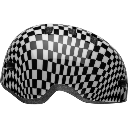 Lil Ripper Helmet / gloss black/white checkers / S