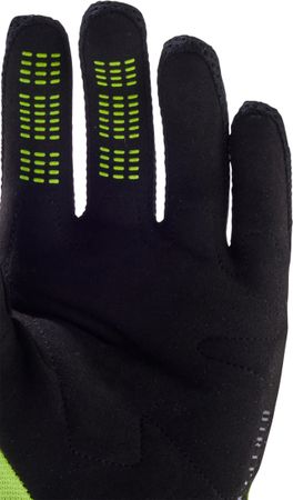 YOUTH DIRTPAW Kinder-Langfingerhandschuhe / flo yellow / L=7