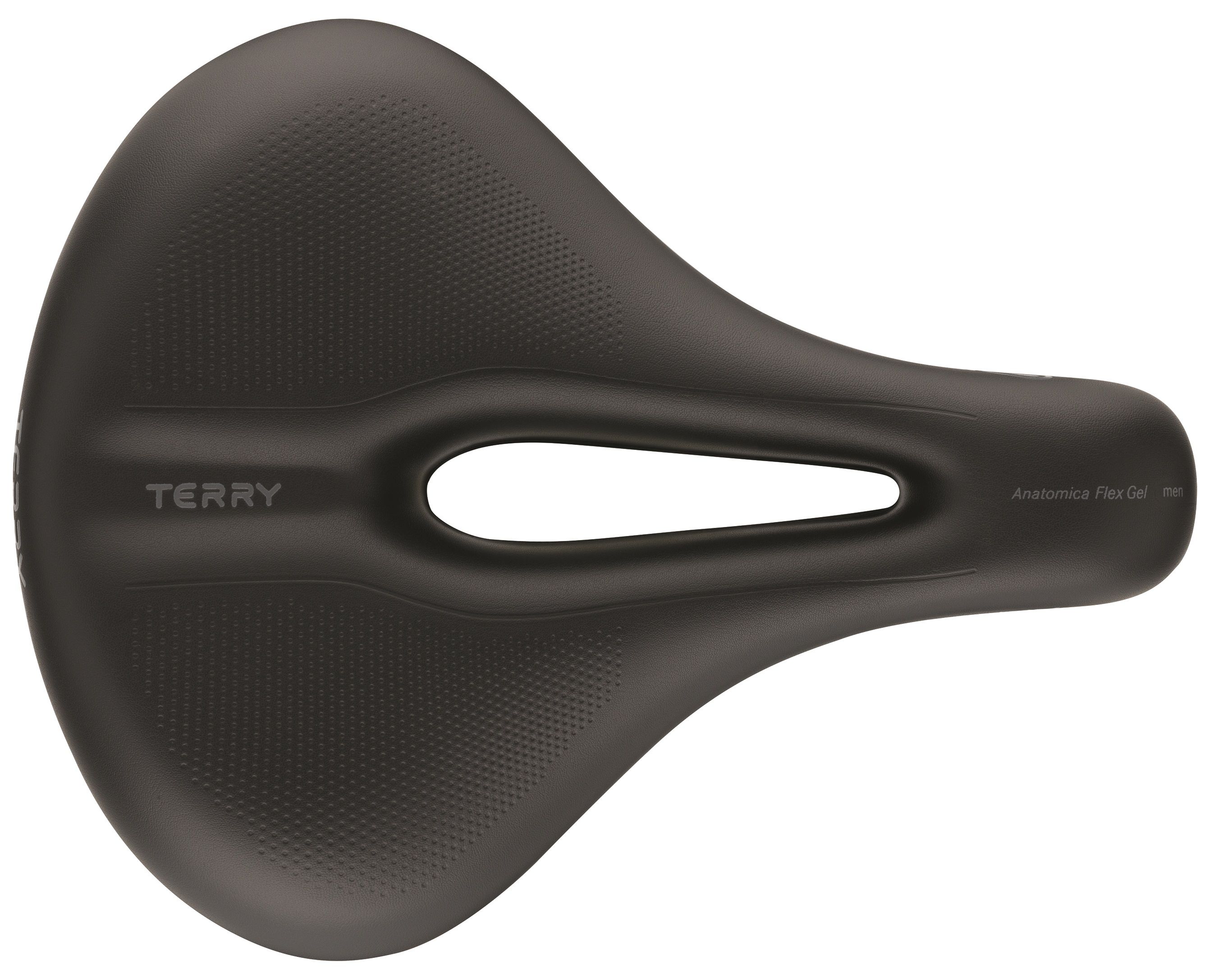 Sattel Anatomica Flex Gel Man / schwarz