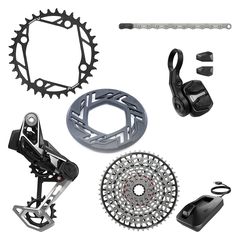 Groupset XX Eagle AXS Transmission 104BCD / black/silver / 34T