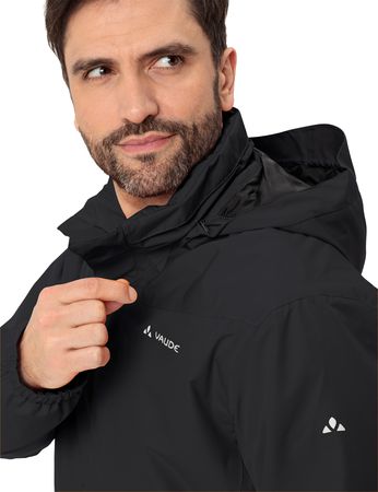 ESCAPE BIKE WARM Herren-Regenjacke / black / L