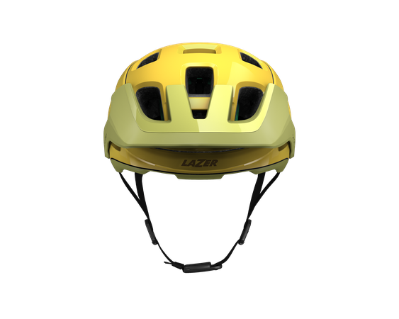 LAZER Unisex MTB Jackal KinetiCore Helm / gold green / L