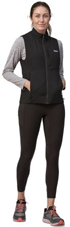 NANO-AIR LIGHT Damen-Windweste / black / XL