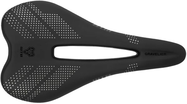 GRAVELIER TITANIUM Sattel / schwarz / 140mm