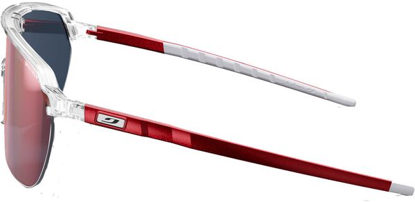 FREQUENCY Sportbrille / kristall/rot