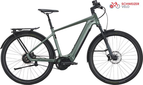 ENJOY GT 8 E-City- und Alltagsvelo / D. Green glanz pure / 52cm