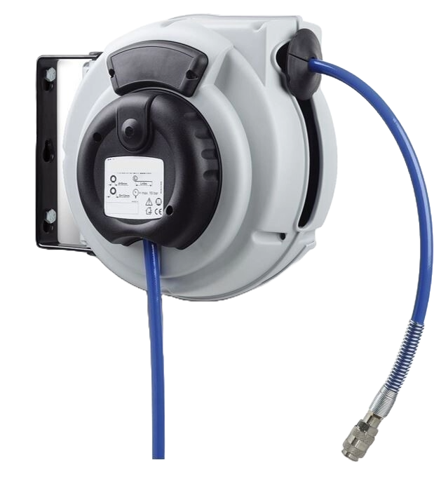 Schlauchaufroller 12m / grau