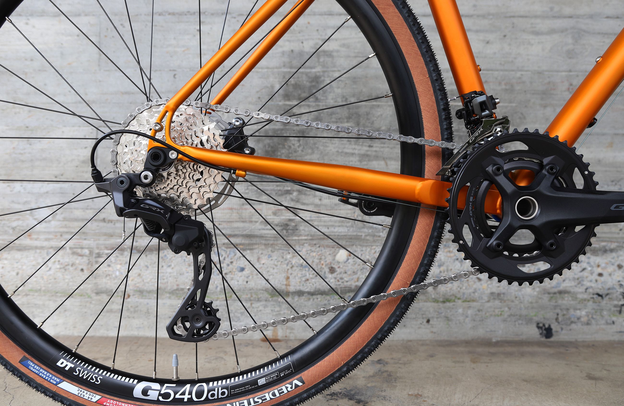 VASCO 28 SELECT 23.2 Gravelbike / naranja lucido / L