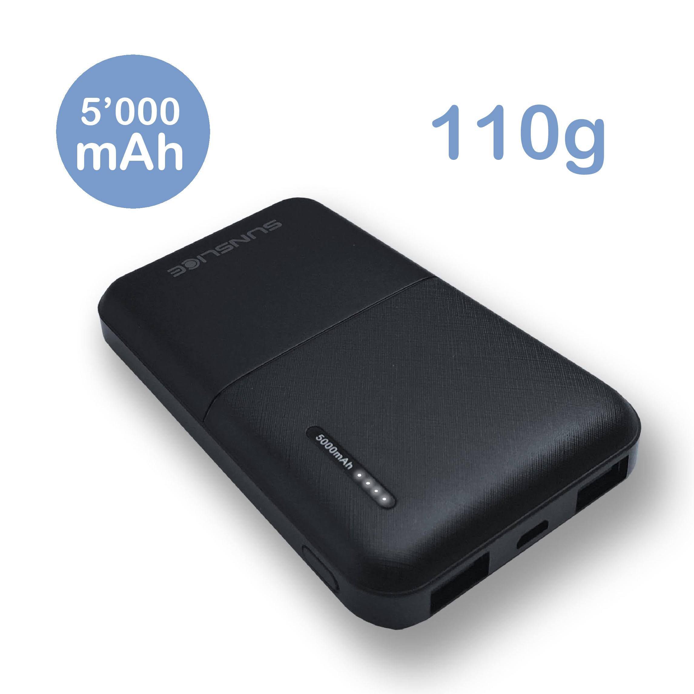 GRAVITY Powerbank / black / 5000mAh, 16.5W