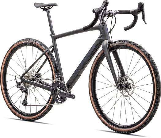 DIVERGE SPORT CARBON Gravelbike / satin carbon blue onyx / 58 CM