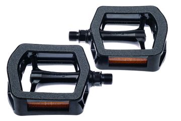 Bike Attitude Trekking Pedale Alu / schwarz