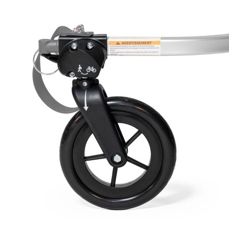 STROLLER-RAD 1-WHEEL für Anhänger / schwarz