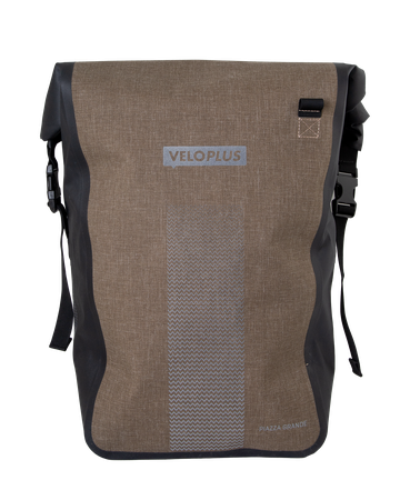 PIAZZA GRANDE Hinterradtasche / kaffee reflektierend