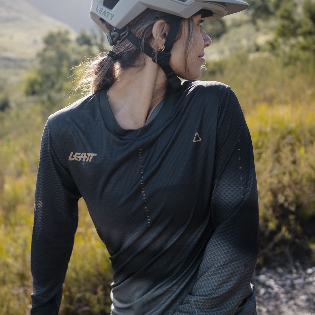 MTB Trail 3.0 Long Sleeve Jersey W / ghost black / L