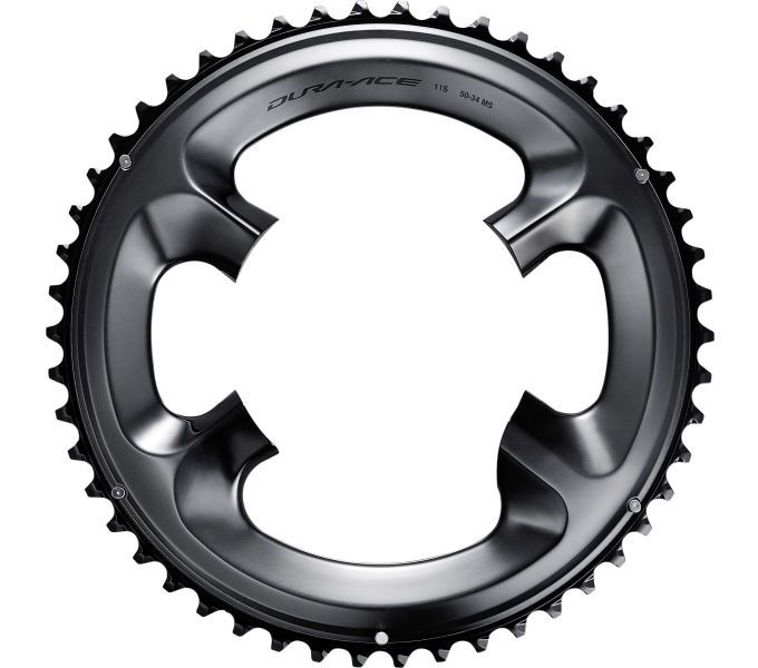 Kettenblatt Dura-Ace FC-R9100 Double / schwarz / 54 Zähne, MX
