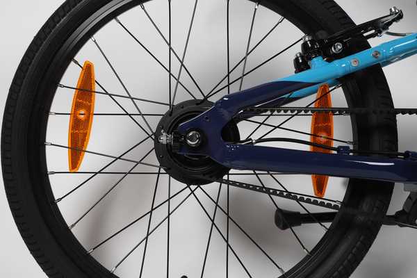 FLiZZi 20 RIEMEN Kindervelo / blau/dunkel / 20 ZOLL