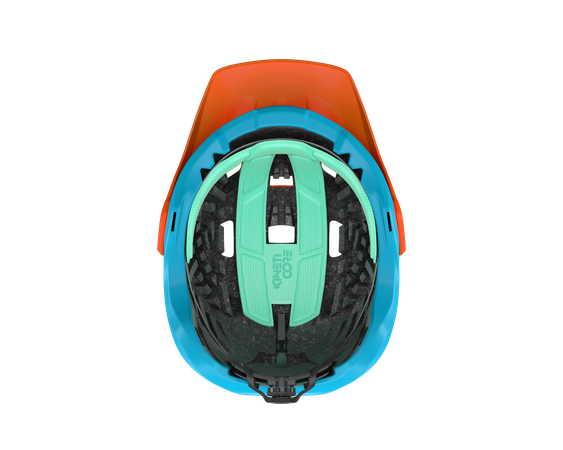 LAZER Unisex MTB Jackal KinetiCore Helm / matte sunset / L