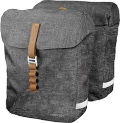 Heda Doppelseitentasche / grau / 24 l