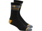 Socken Trail / schwarz-gold-grau / S/M