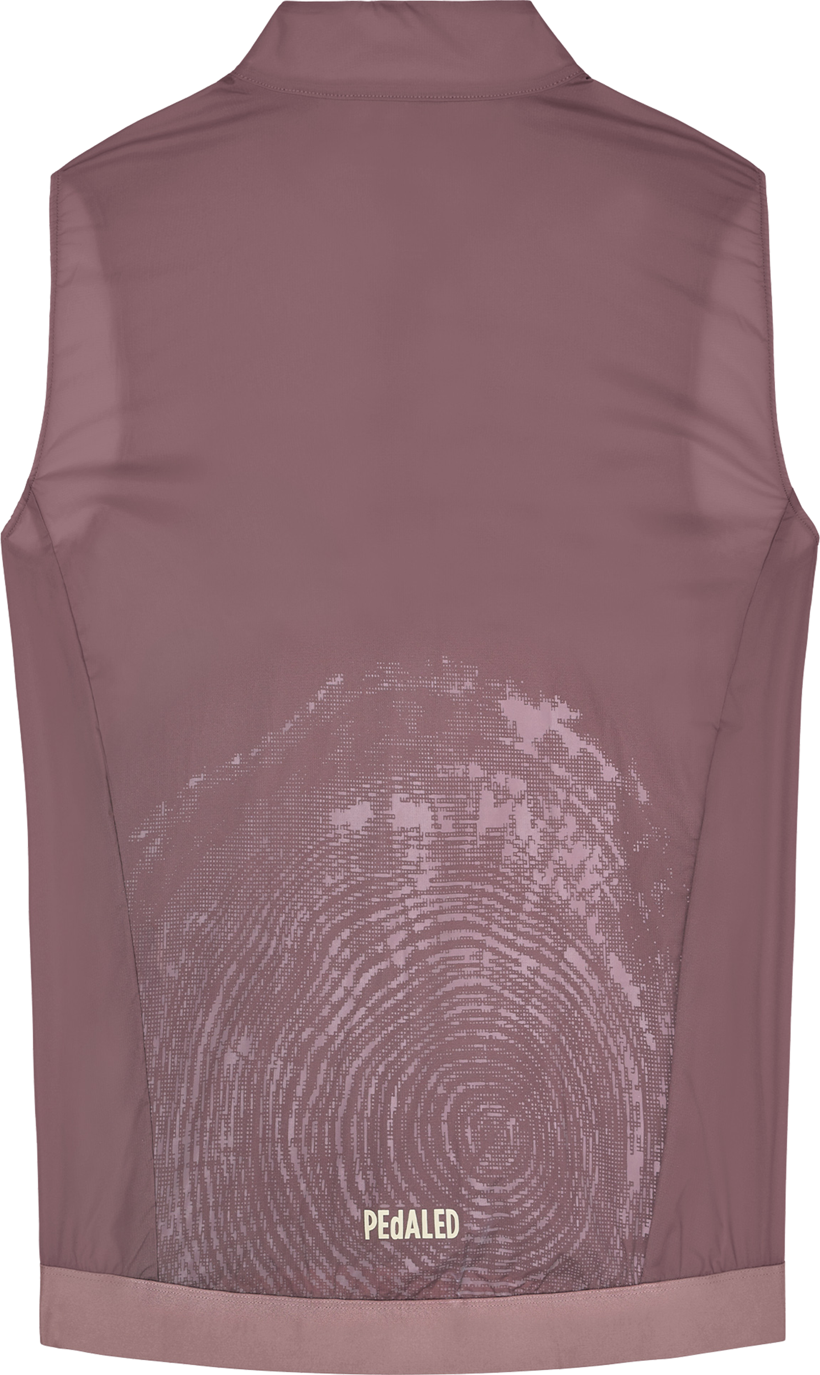 ODYSSEY HIGH VISIBILITY Damen-Gravel-Windweste / burgundy / M