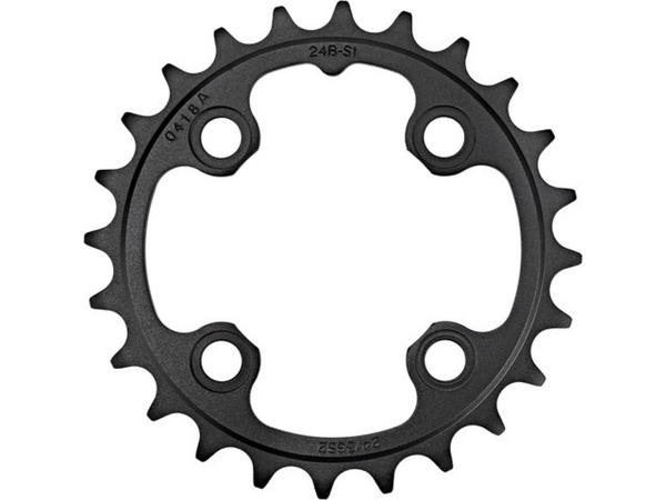 Chainring GX 64 BCD No Pin 24T 2x11 / black / 64x24T