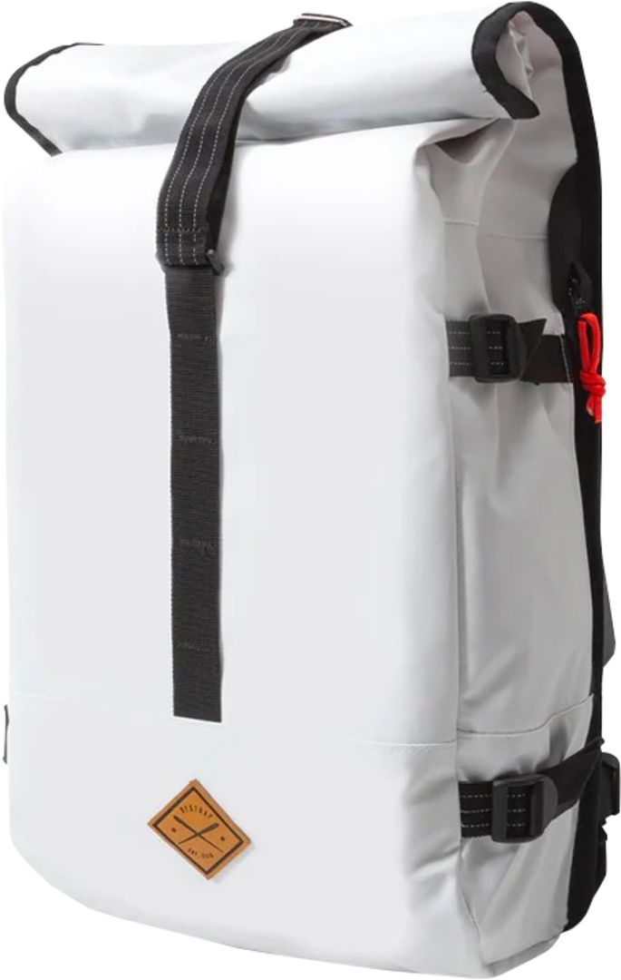 Rolltop Backpack / weiss / 30 x 22 x 50 cm, 22 l