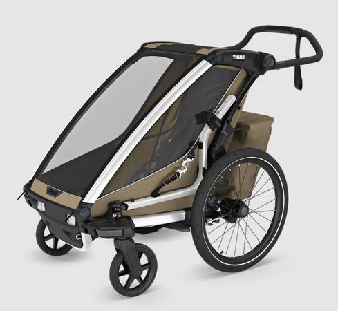 THULE CHARIOT CROSS 1 Gen. 2 Kinderanhänger / alu/faded khaki