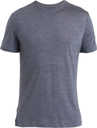 SPHERE III Herren-Merino-Kurzarmshirt / midnight navy hthr / XXL