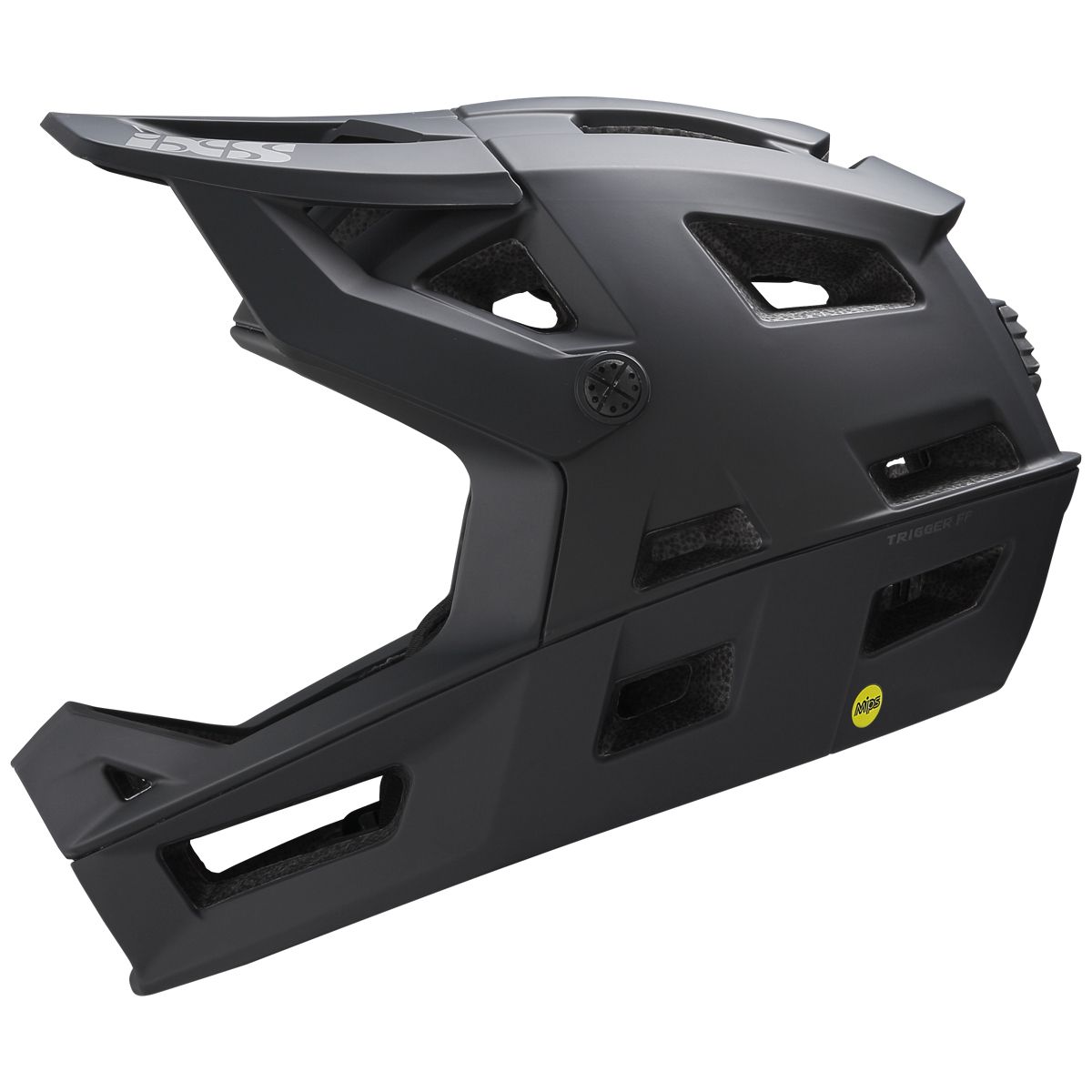 TRIGGER FF MIPS Vollvisierhelm / schwarz / 54-58CM