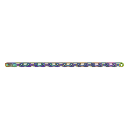 RED E1 Flattop Road-Kette 12-/13fach / rainbow