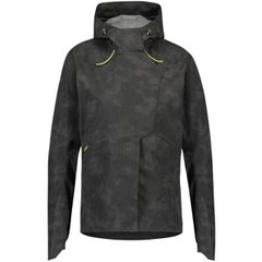 Women Commuter Tech Rain Jacket / reflective black / S