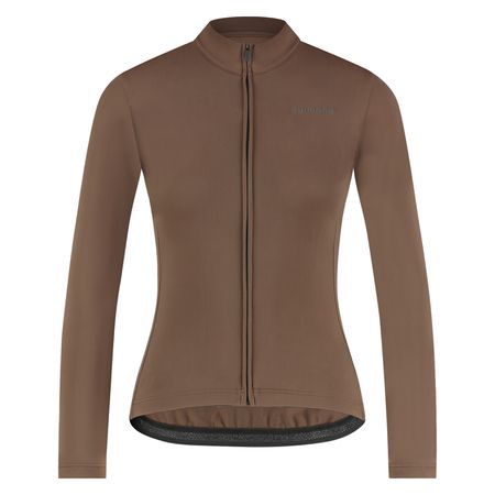 Women Apice Thermal LS JRSY / brown / M