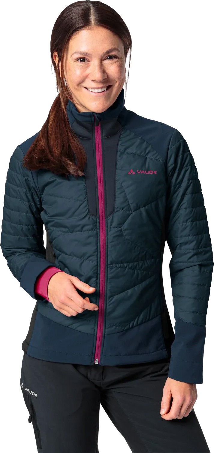 MINAKI III Damen-Loftjacke / dark sea uni / 34