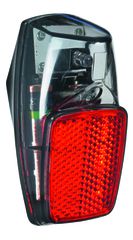 Rücklicht UN-4305 inkl. Batterien Schutzblechmontage / schwarz