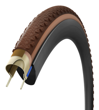 Pneu Terreno Pro T30 Fine Loose / natural brown / 700x35c, 35-622