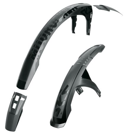 Steckschutzblechgarnitur Mudrocker / schwarz