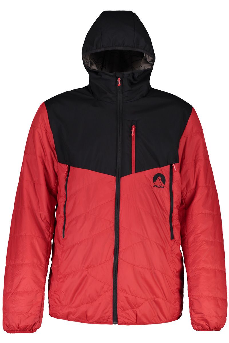 SAMUELM Herren-Loftjacke / rot/schwarz / S