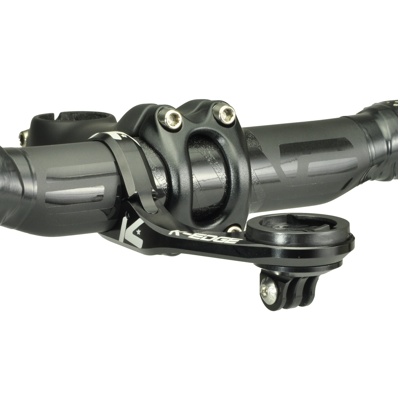 K-EDGE GARMIN MAX Combo Mount / black / 31.8mm
